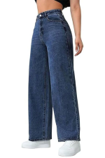Straight fit High Rise Jeans